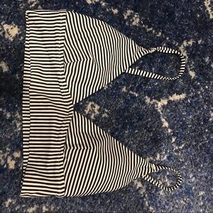 NWOT Aerie triangle striped bikini top